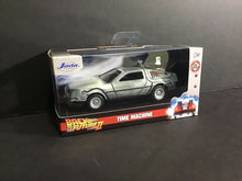 Load image into Gallery viewer, Jada BACK to The FUTURE Part II 1981 DeLorean Time Machine New Near Mint
