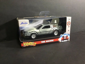 Jada BACK to The FUTURE Part II 1981 DeLorean Time Machine New Near Mint