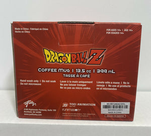 Dragon Ball Z GOKU 89' Black & White Large Coffee Mug (13.5 oz)