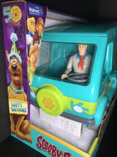 Load image into Gallery viewer, Scooby-Doo Mystery Machine &amp; Fred Action Figure Exclusive 50 Years