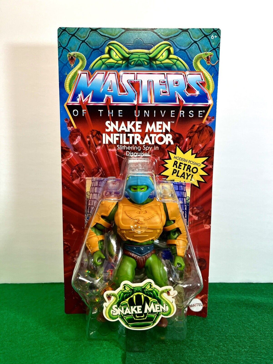 2023 Mattel Masters of the Universe Origins - Snake Men: SNAKE MEN INFILTRATOR