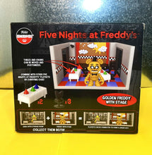 Load image into Gallery viewer, 2022 Funko Snaps! - Five Nights at Freddy&#39;s - GOLDEN FREDDY WITH STAGE Playset