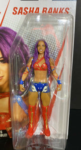 2018 WWE Core Series 96 Action Figure: SASHA BANKS (1st Women’s Royal Rumble)