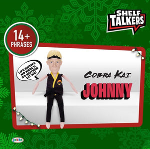 2023 JAKKS Shelf Talkers - Cobra Kai - JOHNNY LAWRENCE 12" Talking Doll