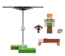 Load image into Gallery viewer, 2022 Minecraft Craft-A-Block Figure 2-Pack: ALEX VS. PHANTOM