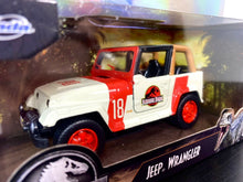Load image into Gallery viewer, 2021 Jada Toys Hollywood Rides - Jurassic World - JEEP WRANGLER Diecast Vehicle
