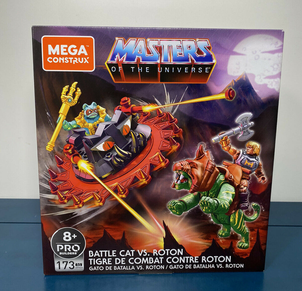 2020 MEGA Construx Pro Builders - Masters of the Universe - BATTLE CAT VS ROTON