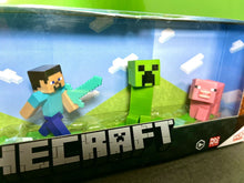 Load image into Gallery viewer, 2023 Minecraft Micro Collection -  Steve, Enderman, Ender Dragon, Pig, Creeper