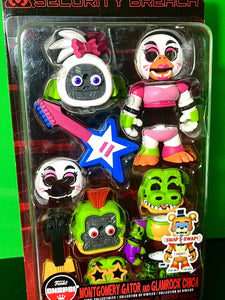 2023 Funko Snaps! - Five Nights at Freddy's - MONTGOMERY GATOR & GLAMROCK CHICA