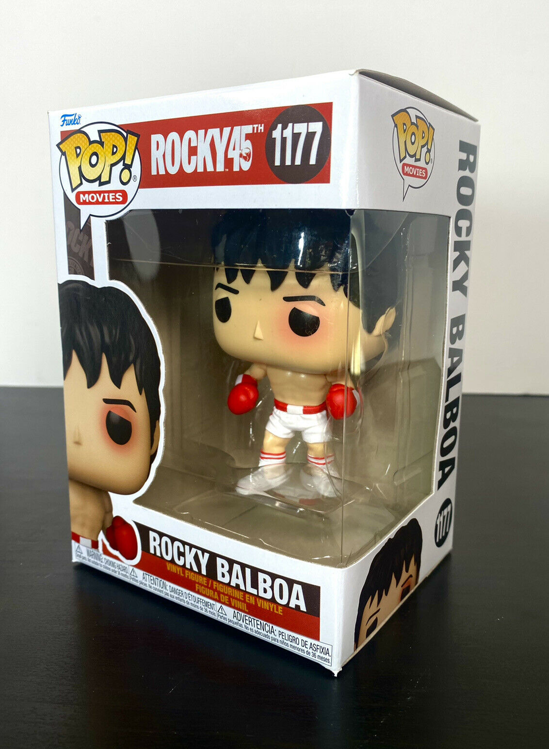 Funko Pop! Movies Rocky 45th Anniversary Rocky Balboa Figure #1177 - FW21 -  US
