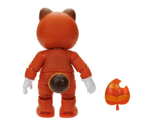 2023 JAKKS The Super Mario Bros. Movie - TANOOKI MARIO Action Figure