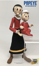 Load image into Gallery viewer, 2023 Boss Fight Studio- Popeye Classics Wave 1- OLIVE OYL w/ Swee’Pea Figures