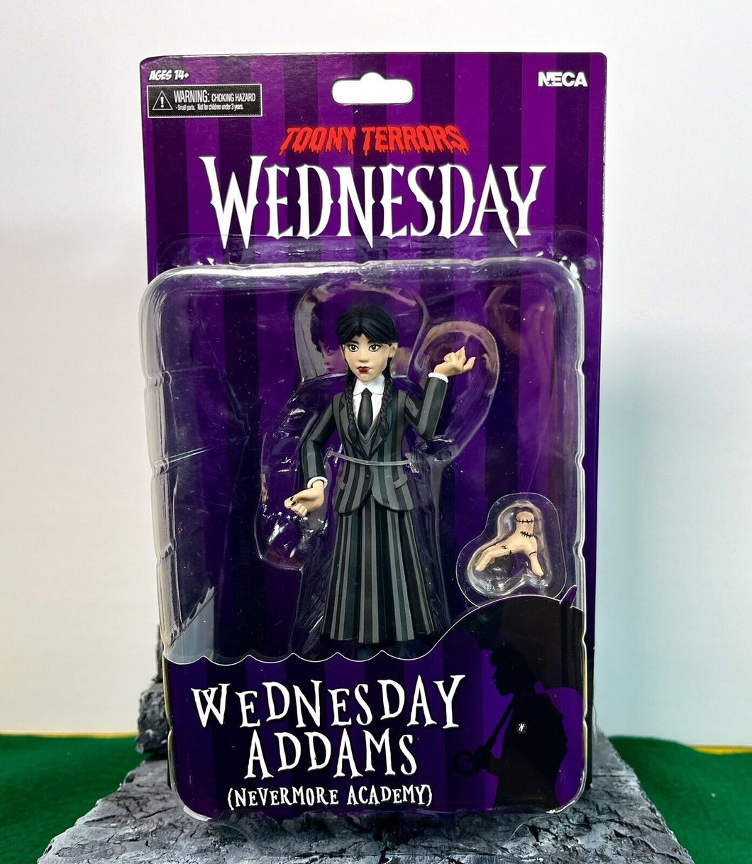 NECA Toony Terrors - Wednesday - WEDNESDAY ADDAMS (Nevermore Academy) Figure