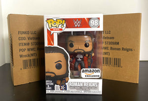 2021 Funko Pop! WWE - ROMAN REIGNS (Wreck Everyone & Leave, #98)- EXCLUSIVE!
