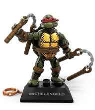 Load image into Gallery viewer, 2021 Mega Construx Pro Builders - Teenage Mutant Ninja Turtles: MICHAELANGELO