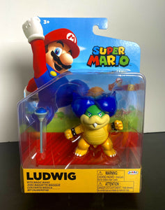 2021 JAKKS Pacific World of Nintendo Action Figure: LUDWIG (w/ Magic Wand)