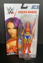 Load image into Gallery viewer, 2018 WWE Core Series 96 Action Figure: SASHA BANKS (1st Women’s Royal Rumble)