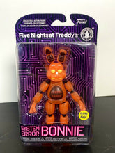 Load image into Gallery viewer, 2022 Funko - Five Nights At Freddy&#39;s Special Delivery: SYSTEM ERROR BONNIE -GLOW