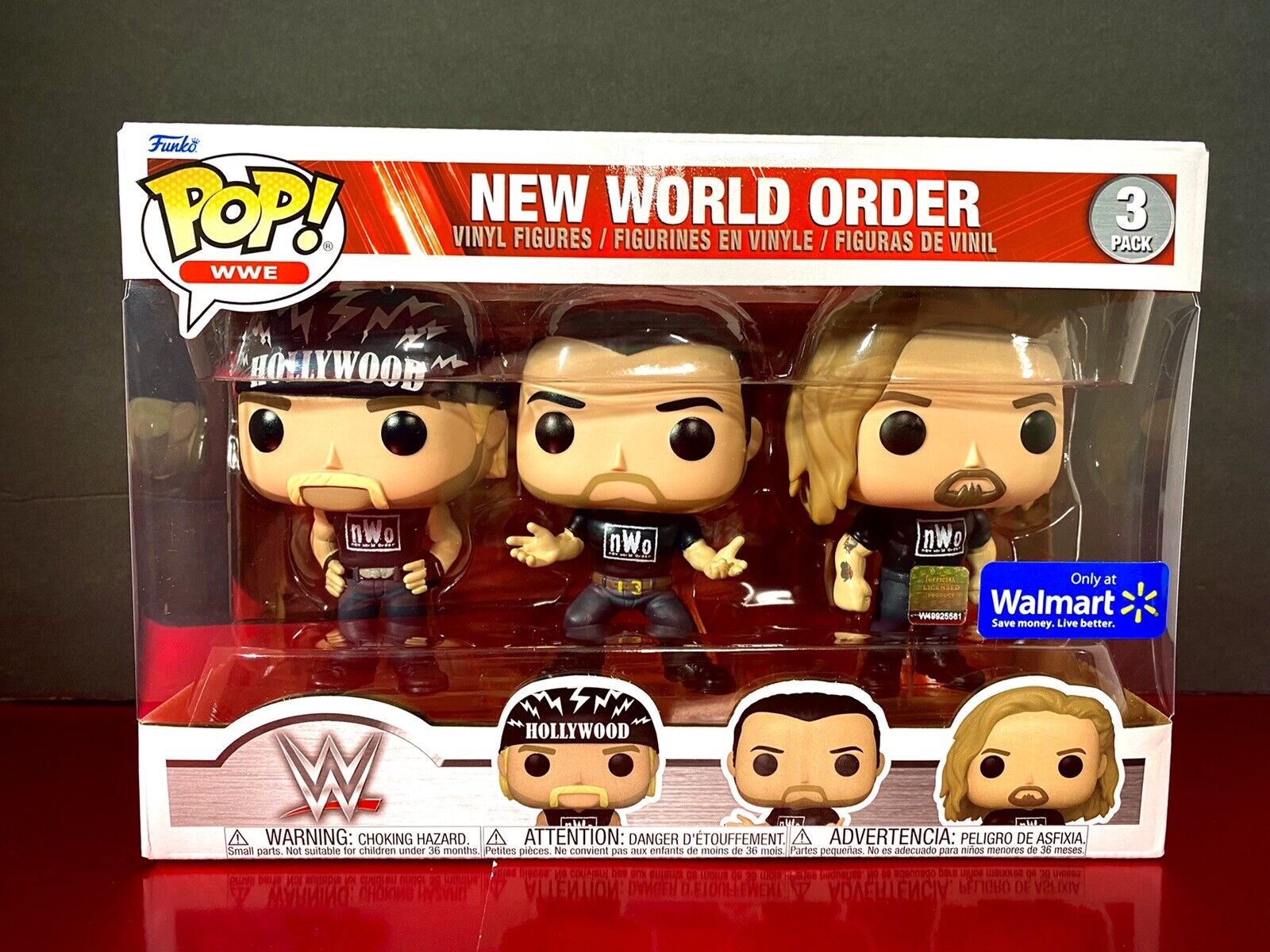 New World Order - Wrestling Funko Pop! WWE [Hogan, Scott Hall, Nash] [ – A1  Swag