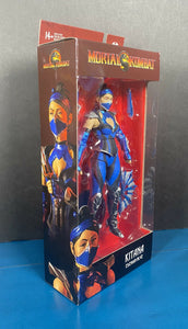 2020 McFarlane Toys Mortal Kombat Action Figure: KITANA (Edenian Blue)