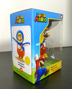 2021 JAKKS Pacific Super Mario Action Figure: PENGUIN MARIO w/ COIN (#15)