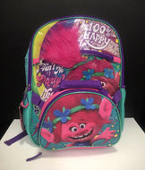 Dreamworks Trolls 100% Happy Backpack with Lunchbox, School Bookbag Set