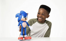 Load image into Gallery viewer, 2022 JAKKS Sonic the Hedgehog 2 Movie - 13 Inch Talking Sonic Plush