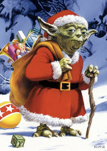 Buffalo Games Star Wars - Santa Yoda - 300 Piece Jigsaw Puzzle