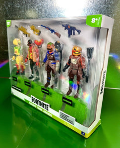 2021 Jazwares - Fortnite Tomato Town Legends 4 in Action Figure Collection