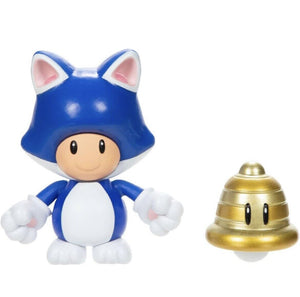 2023 JAKKS Pacific World of Nintendo Action Figure: CAT TOAD (w/ Super Bell)