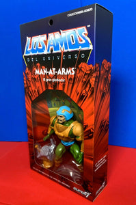 2019 Super7 - MOTU - Los Amos del Universo 5.5” Retro Figure: Man-At-Arms