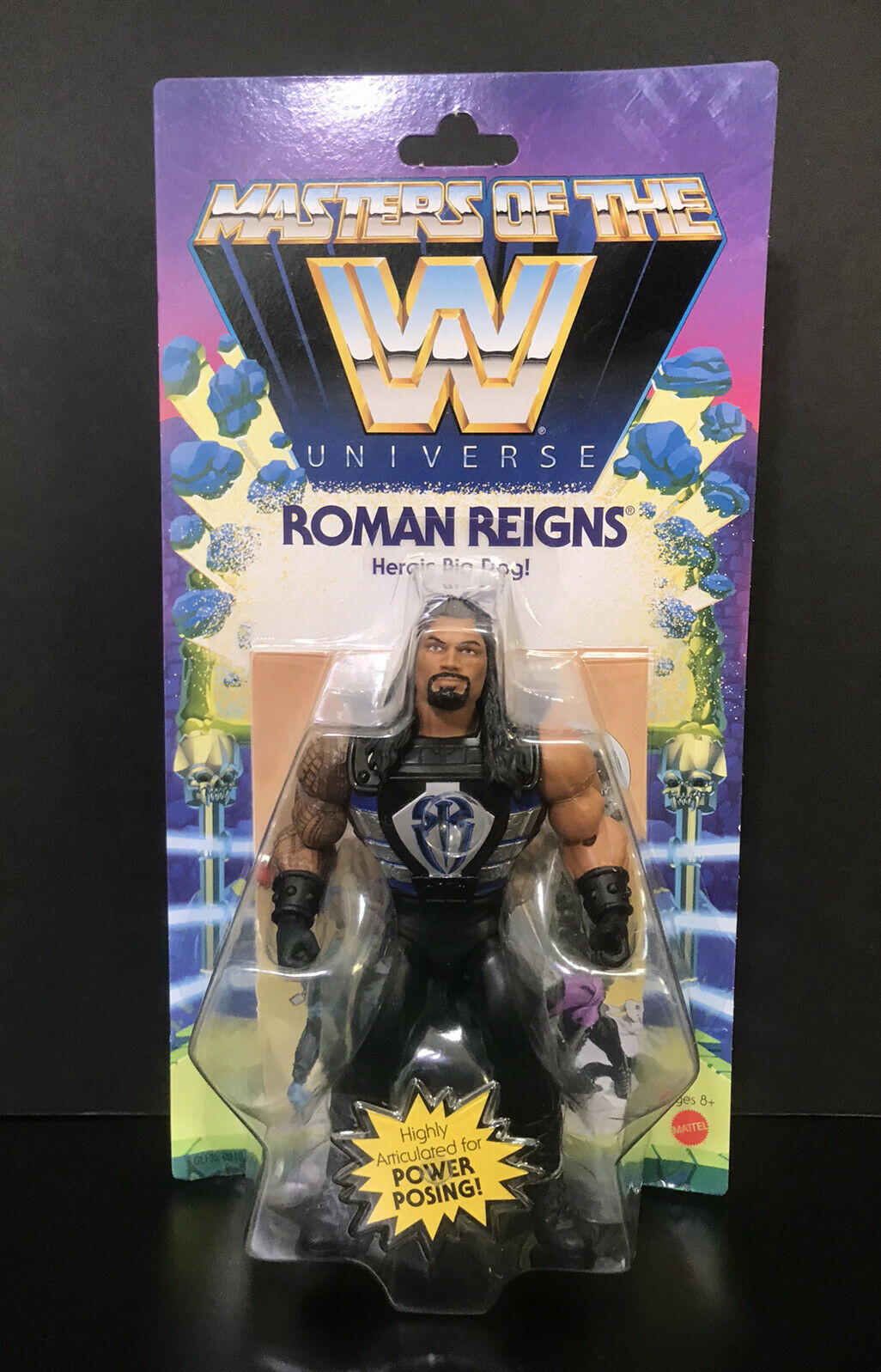 Masters Of The WWE Universe Roman Reigns “Heroic Big Dog!” Action Figure