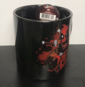 Vandor 55130 Marvel Deadpool 20 oz. Ceramic Coffee Tea Hot Beverage Mug