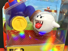 Load image into Gallery viewer, 2019 JAKKS Pacific World of Nintendo Action Figure: BOO (w/ Coin)