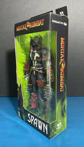 2020 McFarlane Toys Mortal Kombat Action Figure: SPAWN (w/ Mace Variant)