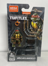 Load image into Gallery viewer, 2021 Mega Construx Pro Builders - Teenage Mutant Ninja Turtles: MICHAELANGELO