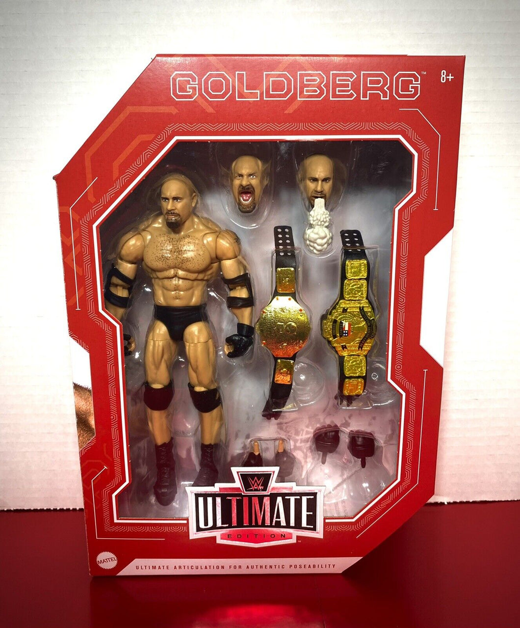 2022 WWE Ultimate Edition Legends Figure: GOLDBERG (WCW - August 1998)
