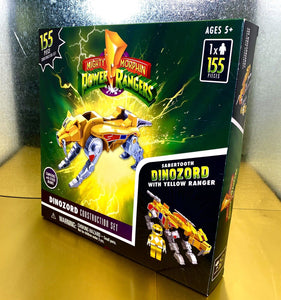 Mighty Morphin’ Power Rangers - Sabertooth Dinozord w/ Yellow Ranger Set