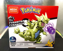 Load image into Gallery viewer, 2020 Mega Construx Wonder Builders Pokémon - TYRANITAR Set (396 Pieces)