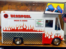 Load image into Gallery viewer, 2018 Jada Toys Marvel’s DEADPOOL TACO TRUCK Metals Die-Cast Collectibles