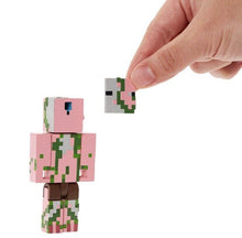 Load image into Gallery viewer, 2020 Minecraft Comic Maker Action Figure: ZOMBIE PIGMAN (w/ Gold Sword, Magma)