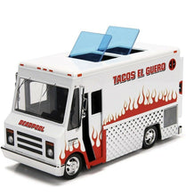 Load image into Gallery viewer, 2018 Jada Toys Marvel’s DEADPOOL TACO TRUCK Metals Die-Cast Collectibles