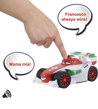 Load image into Gallery viewer, 2022 Disney•Pixar Cars Track Talkers- FRANCESCO BERNOULLI (15+ Sounds &amp; Phrases)