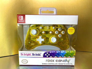 PDP Rock Candy Wired Pineapple POP Pro Controller for Nintendo Switch