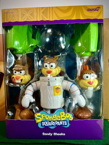 2022 Super7 Ultimates - SpongeBob Squarepants - SANDY CHEEKS Action Figure