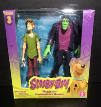 Load image into Gallery viewer, Scooby Doo! Series 3 Shaggy and Frankenstein&#39;s Monster Action Figures