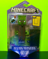 2022 Minecraft Build-a-Portal Action Figure: ZOMBIE VILLAGER (w Weakness Potion)