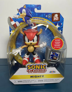 2021 JAKKS Pacific Sonic The Hedgehog 30th ANNIVERSARY Action Figure: MIGHTY
