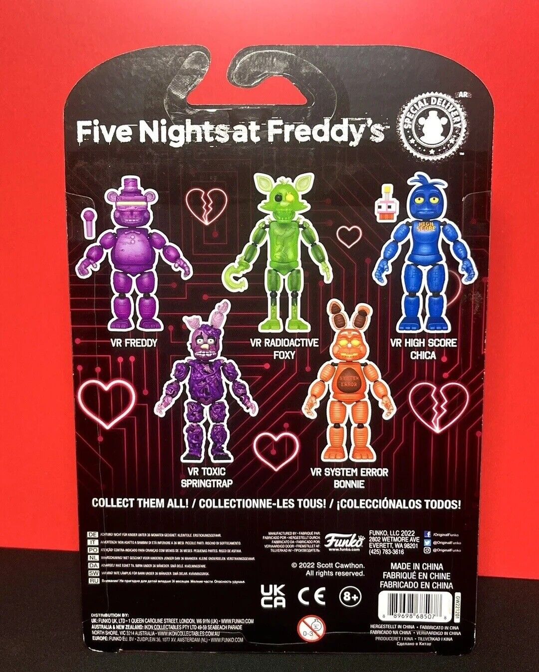 2023 Funko - Five Nights At Freddy's Special Delivery Figure: BLACK HE –  Florida Toy Store