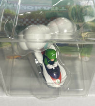 Load image into Gallery viewer, NEW 2021 Hot Wheels Mario Kart: LUIGI P-Wing + CLOUD GLIDER Die-Cast Car